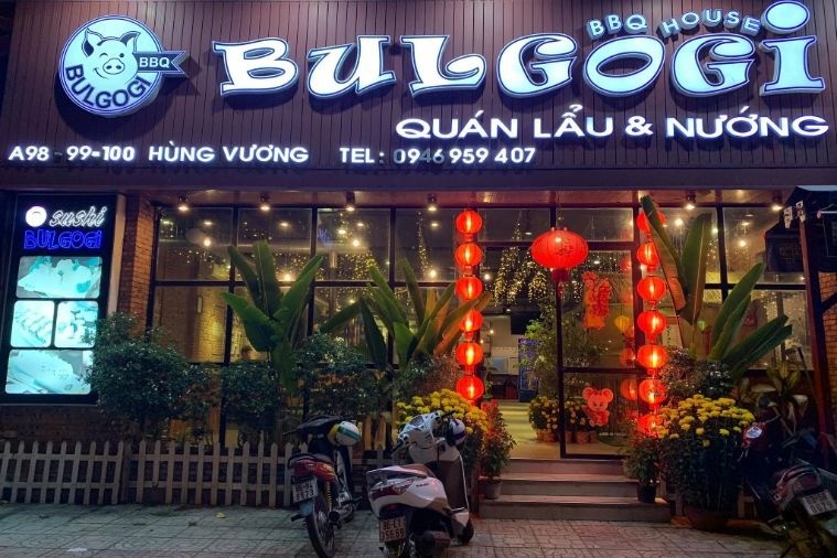 Phong cách Bulgogi BBQ chuẩn Hàn với bàn nướng ấm cúng