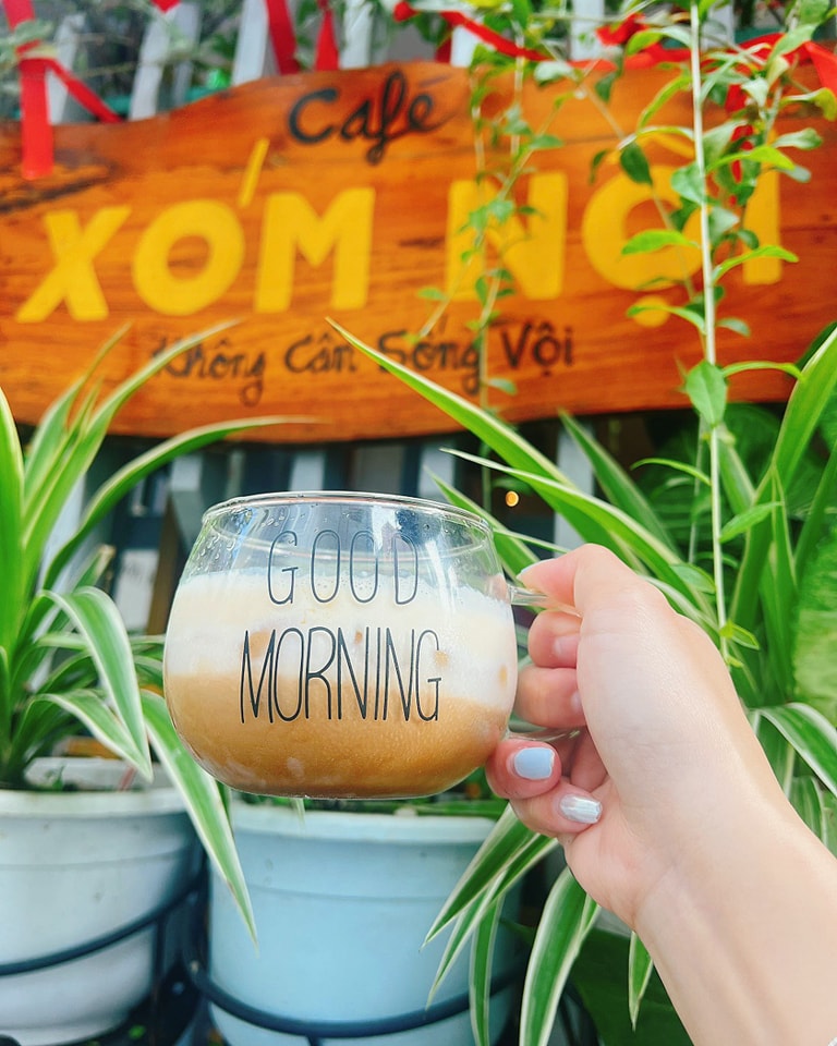 Ly cafe ngon tại Xóm Nội