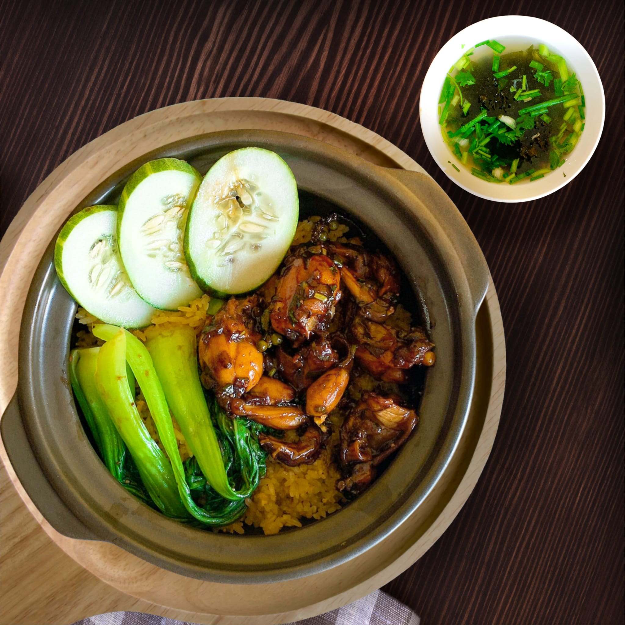 Cơm thố siêu ngon, ăn no căng bụng